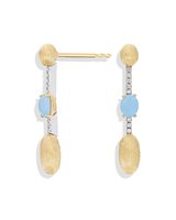 Orecchini Nanis Donna Dancing Azure in Oro giallo Acquamarina 0.73 Ct OS4-597 - OS4-597